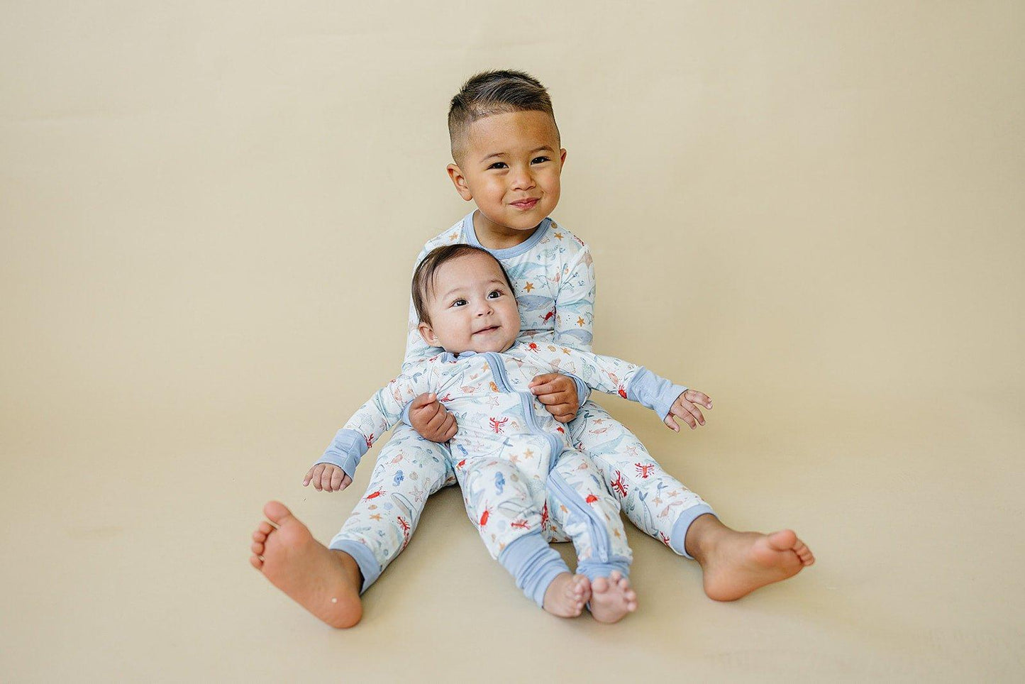 Coastal Cutie 2pc Modal Pajamas - Little Joy Co.