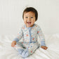 Coastal Cutie Modal Zippy Romper - Little Joy Co.