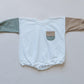 Colorblock Sweatshirt Romper - more colors - Little Joy Co.