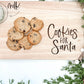 Cookies + Milk Santa Boards