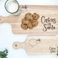 Cookies + Milk Santa Boards