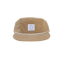 Corduroy Five-Panel Hat in Stone