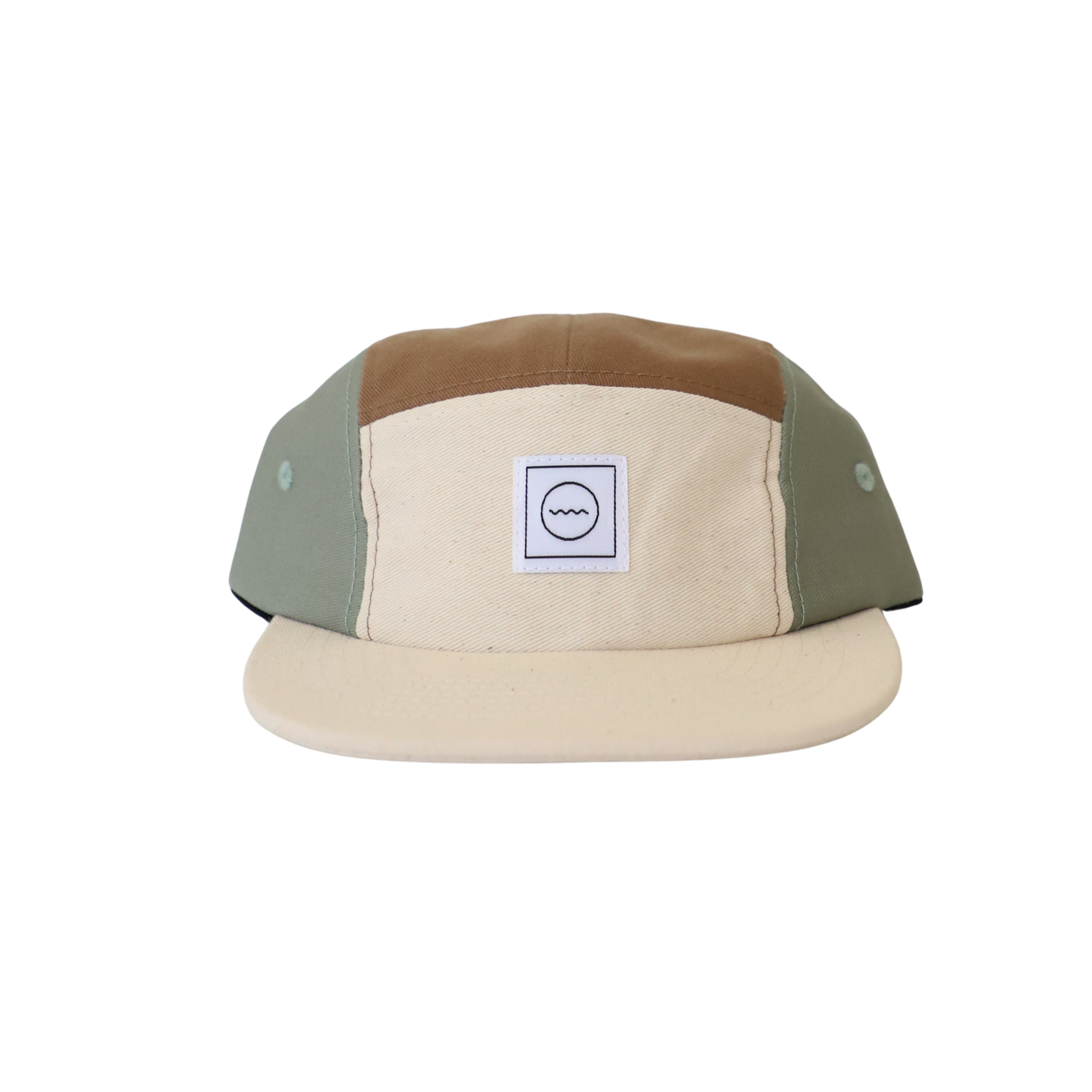 Cotton Five-Panel Hat in Coastline