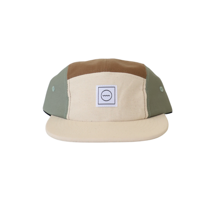 Cotton Five-Panel Hat in Coastline