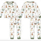 Cottontail Garden 2pc Bamboo Pajama Set - Little Joy Co.