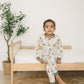 Cottontail Garden 2pc Bamboo Pajama Set - Little Joy Co.