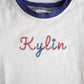 Custom 4th of July Embroidered Colorblock T - Shirt Romper **No longer guaranteed to arrive by the 4th!** - Little Joy Co.