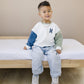 Custom Embroidered Colorblock Crewneck Sweatshirt - Little Joy Co.