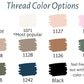 Custom Embroidered Easter Organic Cotton Jogger Set - more colors & designs