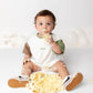 Custom Embroidered Colorblock T - Shirt Romper - Little Joy Co.