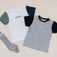 Custom Embroidered Colorblock Tee - Little Joy Co.