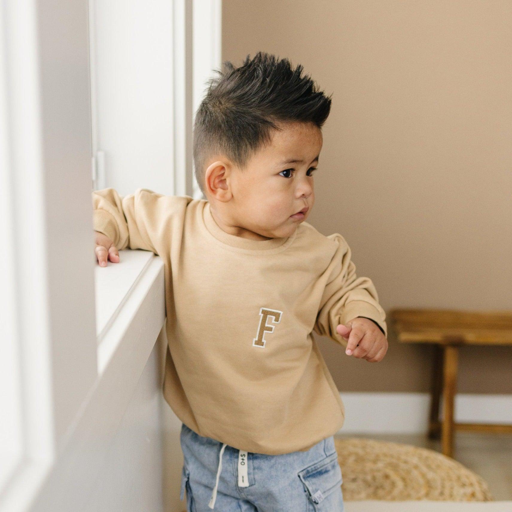 Custom Embroidered Crewneck Sweatshirt - Little Joy Co.