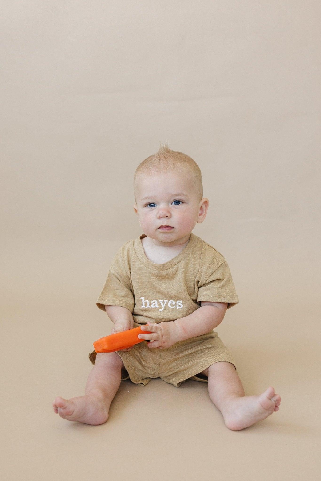 Custom Embroidered Organic Cotton Set - Little Joy Co.