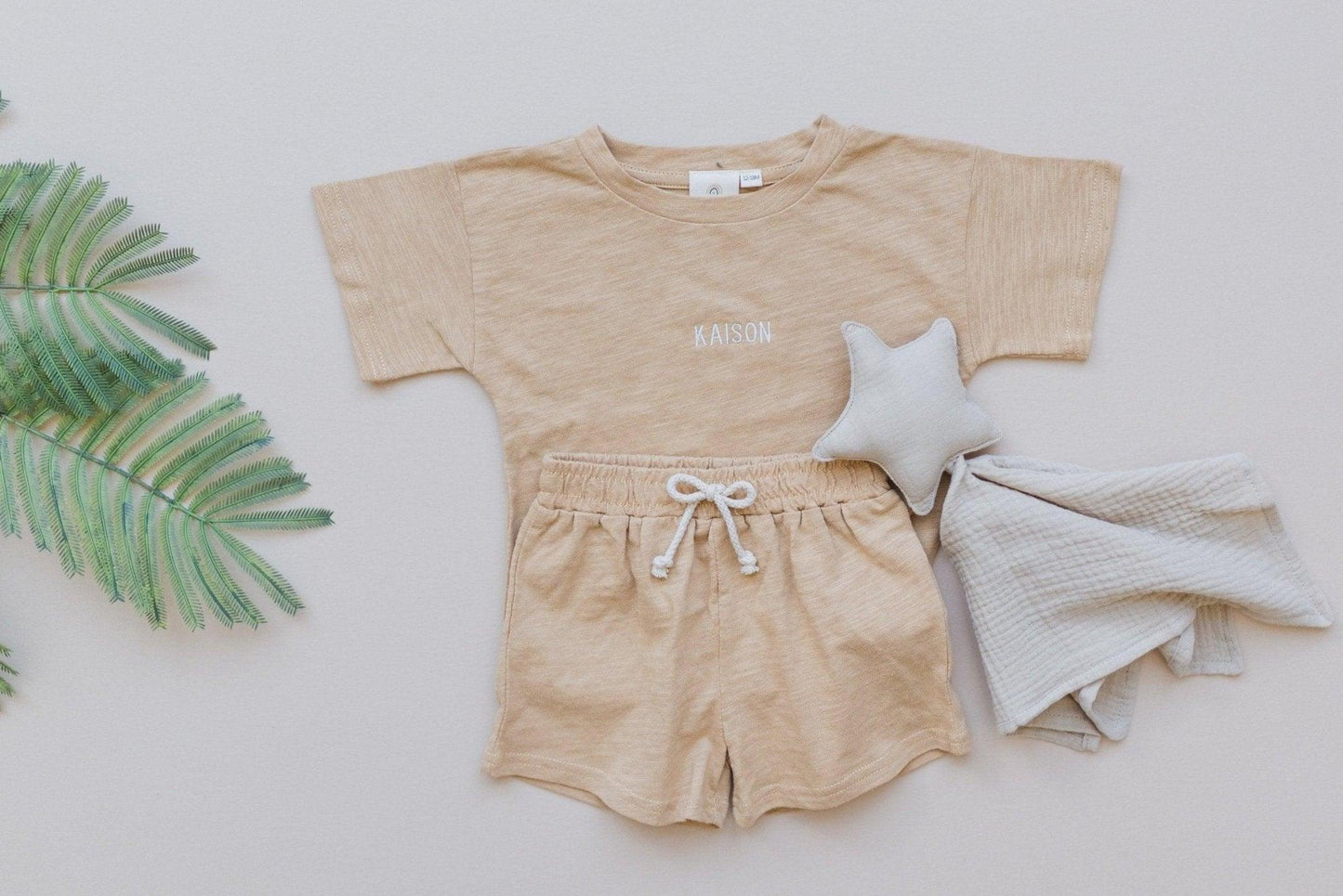 Custom Embroidered Organic Cotton Set - Little Joy Co.