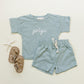 Custom Embroidered Organic Cotton Set - Little Joy Co.