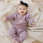 Custom Embroidered Organic Cotton Sweatsuit - Little Joy Co.