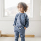 Custom Embroidered Organic Cotton Sweatsuit - Little Joy Co.