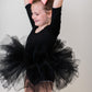 Black 3/4 Tutu Leotard