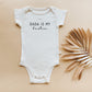 Dada is My Bestie Onesie®, Baby, Girl, Boy, Infant, Toddler, Newborn, Organic, Bodysuit, Outfit, One Piece, Unisex, Gender Neutral, Dada