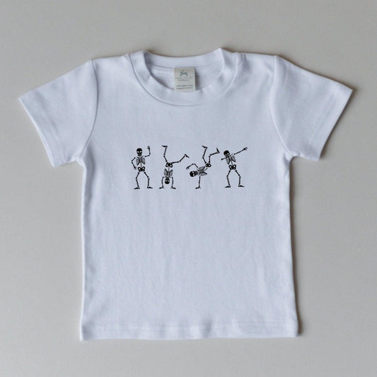 Dancing Skeletons Organic Cotton Tee - Little Joy Co.