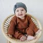 Dark Grey Mebie Baby Beanie - Little Joy Co.