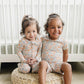 Darling Ditsy 2pc Bamboo Pajamas *see size notes - Little Joy Co.