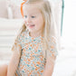 Darling Ditsy 2pc Bamboo Pajamas *see size notes - Little Joy Co.