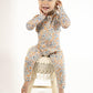 Darling Ditsy Bamboo Zippy Romper - Little Joy Co.