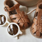 Desert Sand Closed Toe Sandal {Premium Leather} - Little Joy Co.