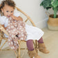 Desert Sand Cozy Boot {Premium Leather}