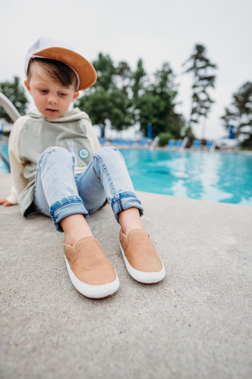 Desert Sand Quinn {Premium Leather} - Little Joy Co.