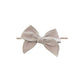 Greige Edged Bow