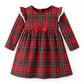 Christmas Bamboo Holiday Dress – Classic Red Tartan Plaid
