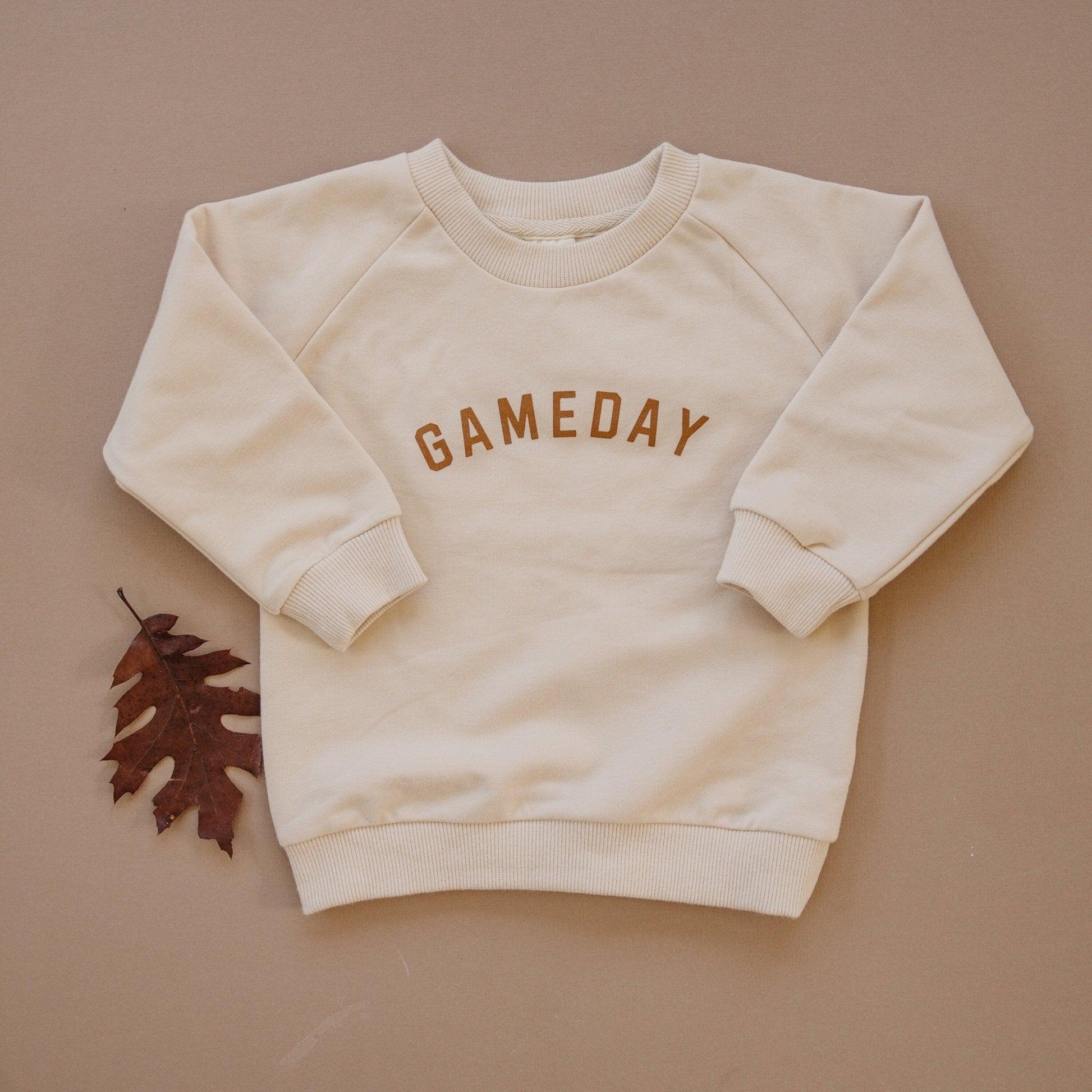 Gameday Organic Cotton Crewneck - Little Joy Co.