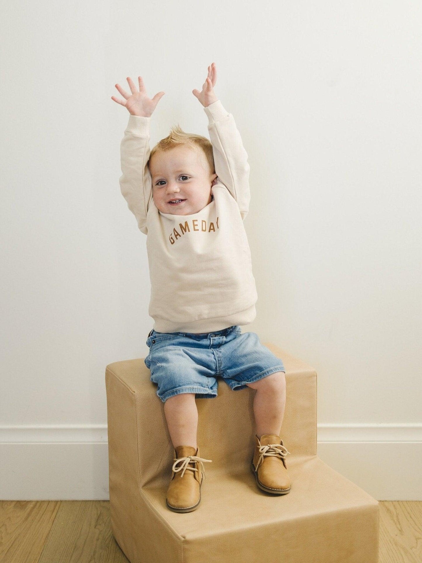 Gameday Organic Cotton Crewneck - Little Joy Co.