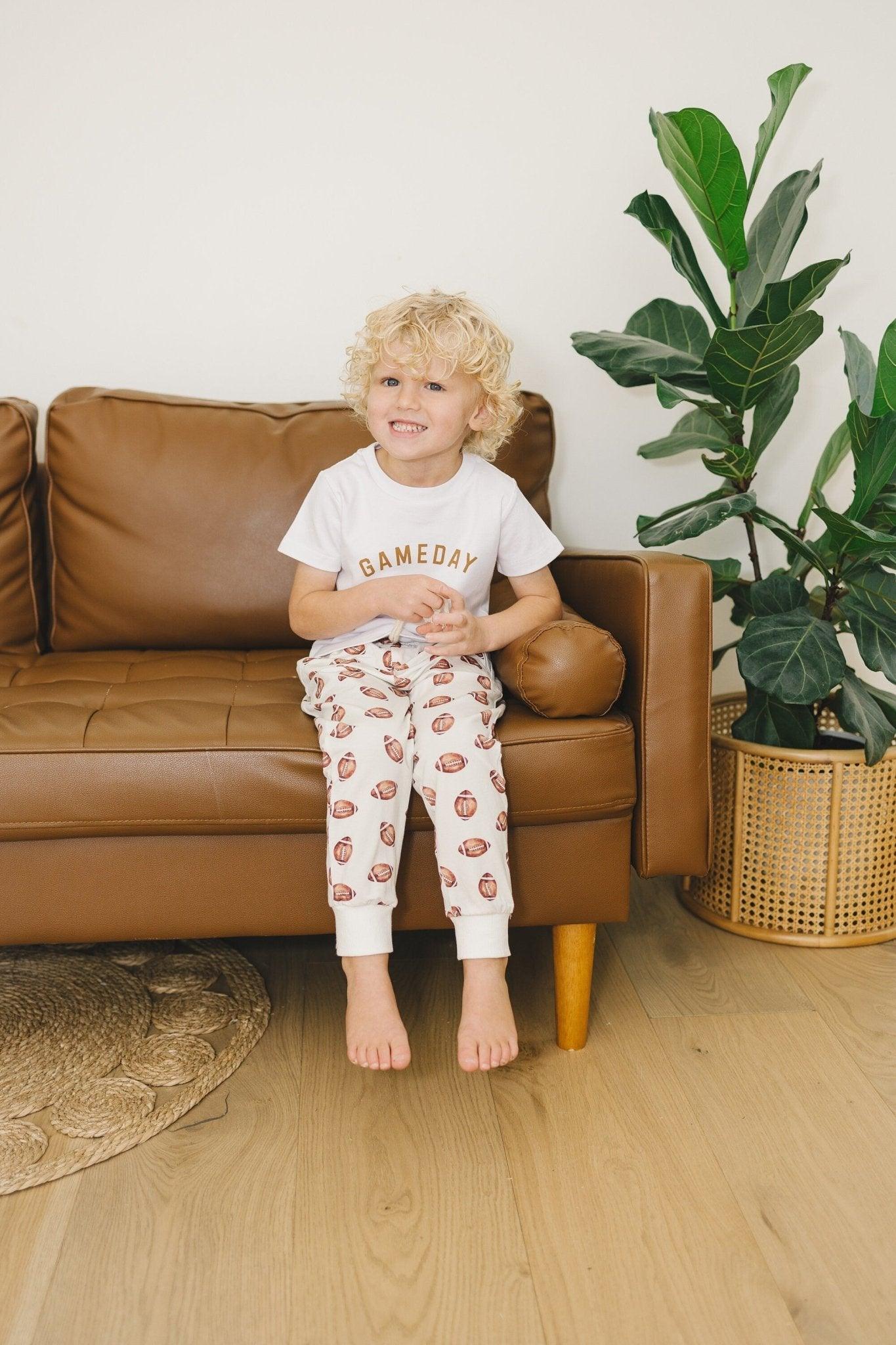 Gameday Organic Cotton Graphic Tee - more colors - Little Joy Co.