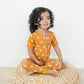 Golden Hour Bamboo Zippy Romper - Little Joy Co.