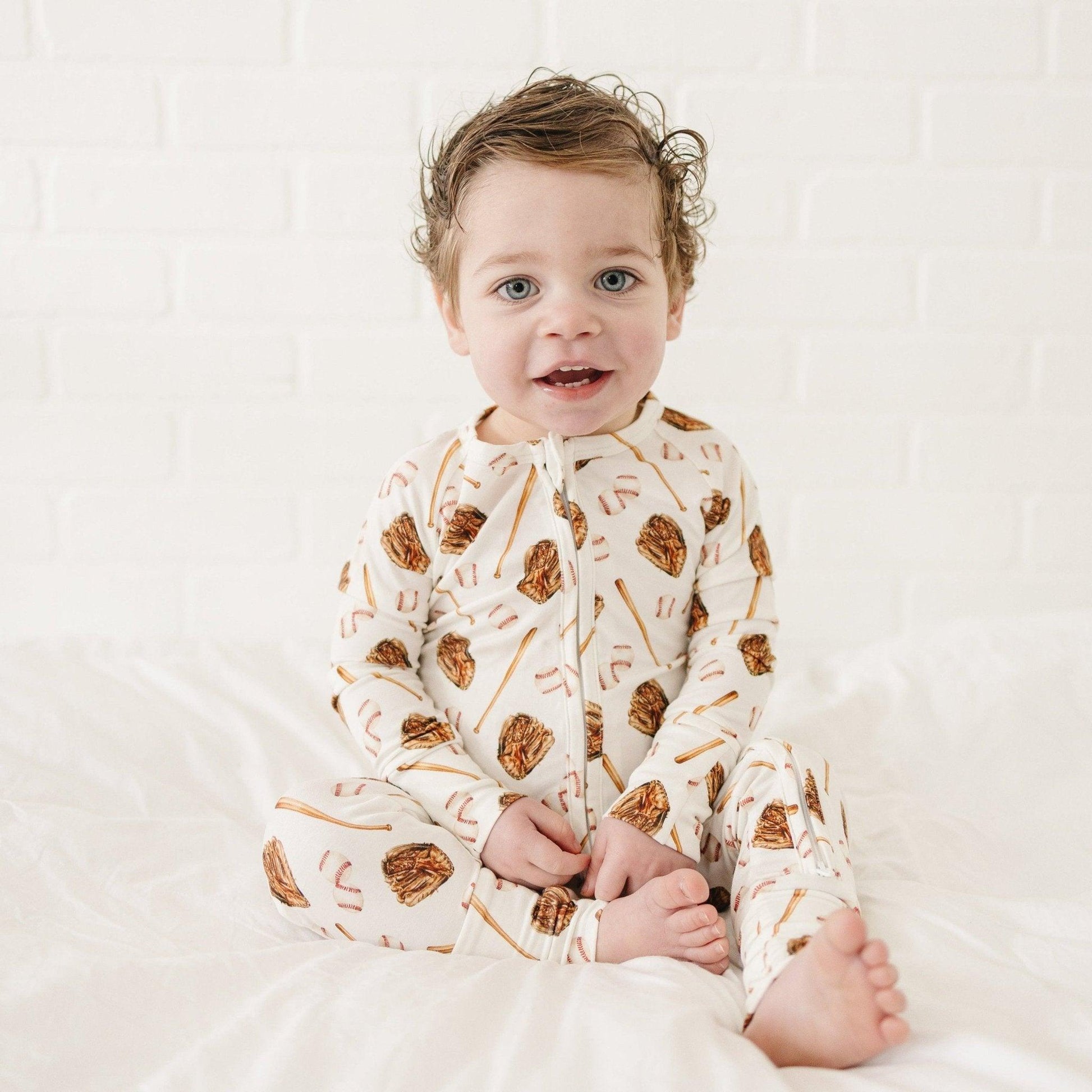 Grand Slam Bamboo Zippy Romper - Little Joy Co.