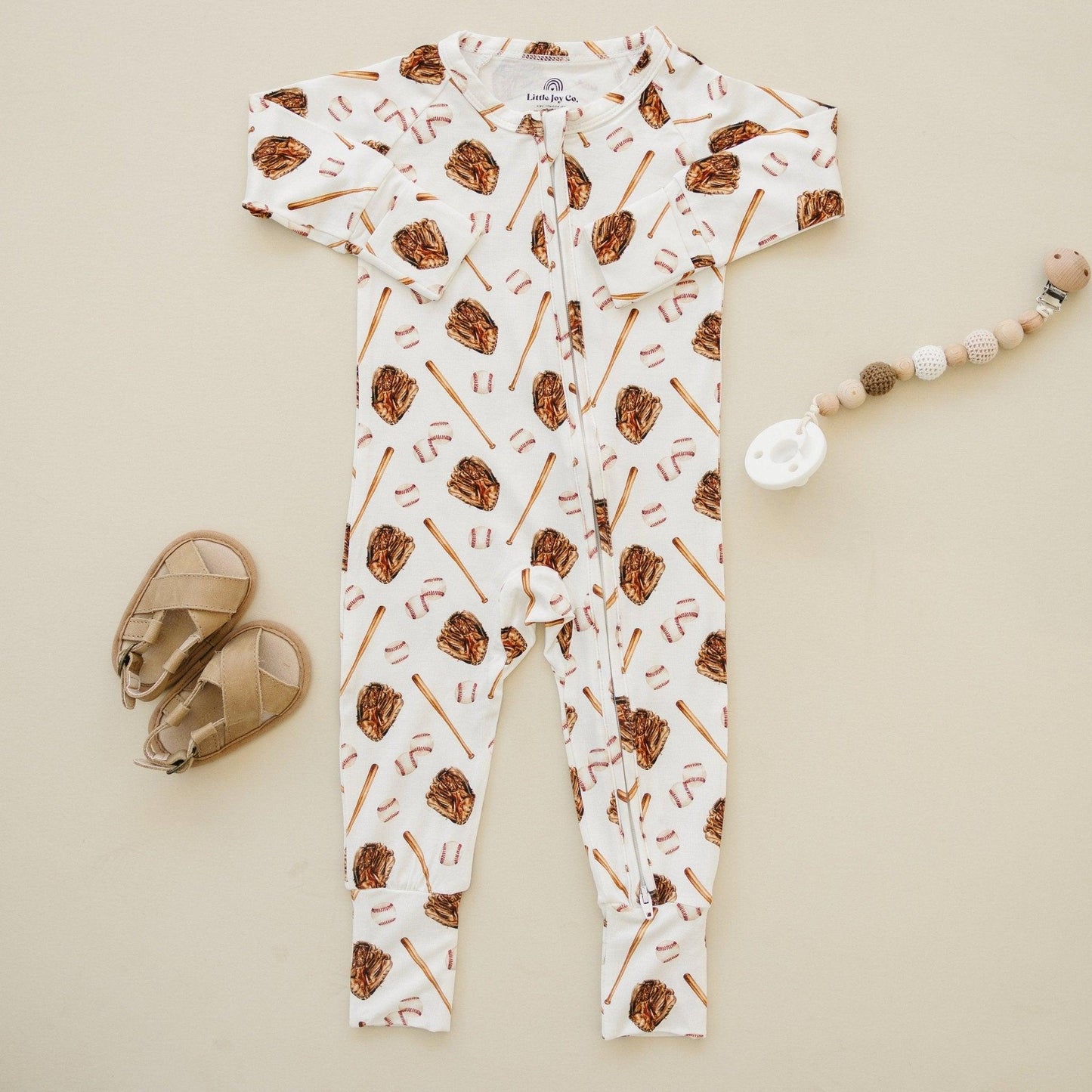 Grand Slam Bamboo Zippy Romper - Little Joy Co.