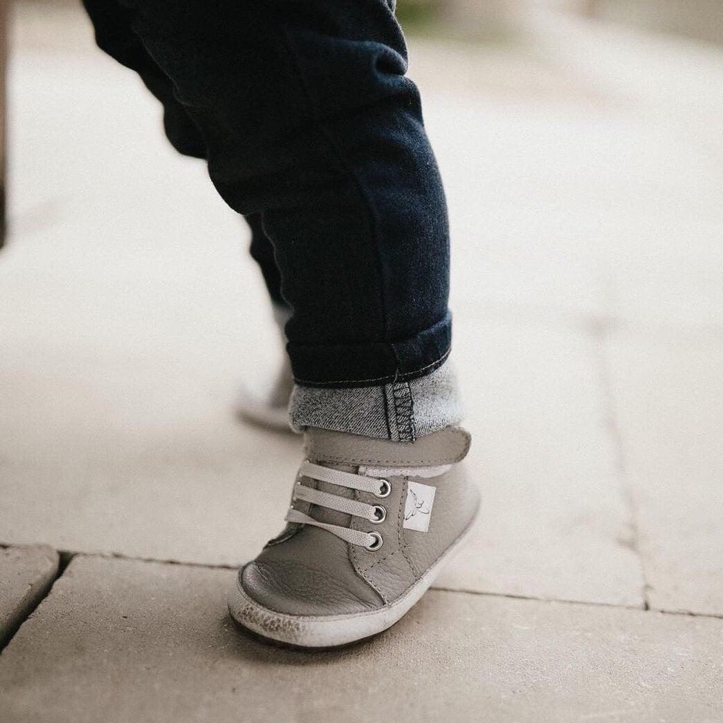 Gray High Top - Little Joy Co.