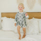 Green Bear Bamboo Bubble Romper - Little Joy Co.