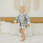 Green Bear Bamboo Bubble Romper - Little Joy Co.