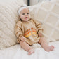 Hello Fall Sweatshirt Romper - Little Joy Co.