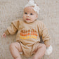 Hello Fall Sweatshirt Romper - Little Joy Co.