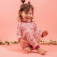 I <3 U ABC 2pc Bamboo Pajama Set - Berry - Little Joy Co.