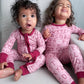 I <3 U ABC 2pc Bamboo Pajama Set - Berry - Little Joy Co.