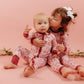 I <3 U ABC 2pc Bamboo Pajama Set - Berry - Little Joy Co.