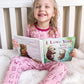 I <3 U ABC 2pc Bamboo Pajama Set - Berry - Little Joy Co.