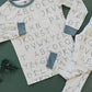 I <3 U ABC 2pc Bamboo Pajama Set - Green - Little Joy Co.