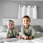 I <3 U ABC 2pc Bamboo Pajama Set - Green - Little Joy Co.